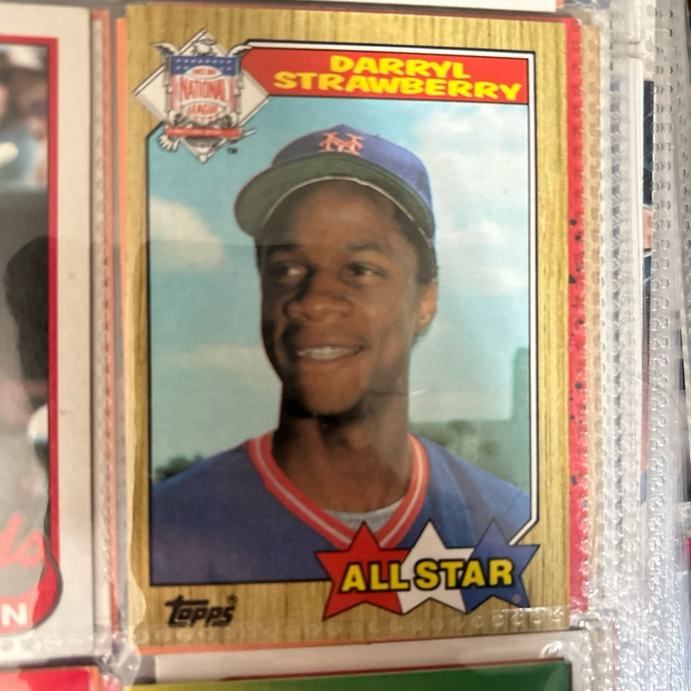Topps Darryl Strawberry All-Star Baseball Card
